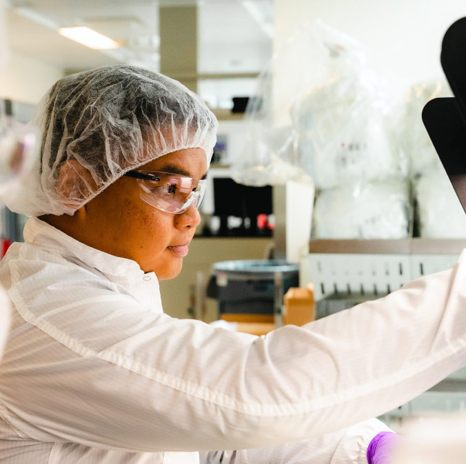 Scientist in a lab